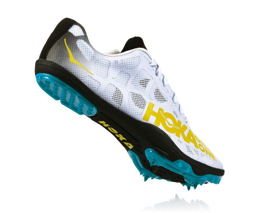 Spikes Atletismo Hoka One One Mujer Blancos - Rocket X - CEKW80135